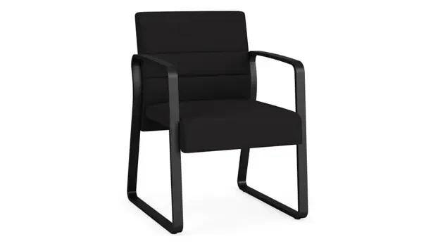 Black Open House Fabric / Black Steel Finish