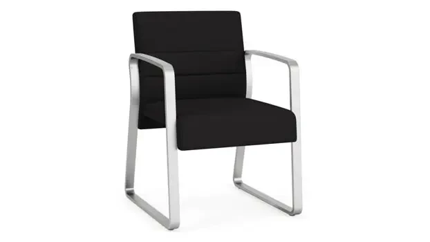 Black Open House Fabric / Silver Finish