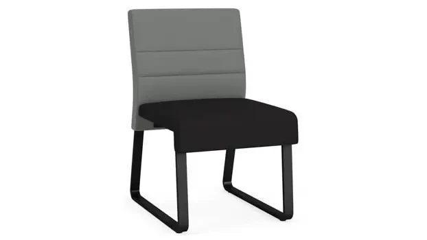 Asteroid Open House Fabric / Black Open House Fabric / Black Steel Finish