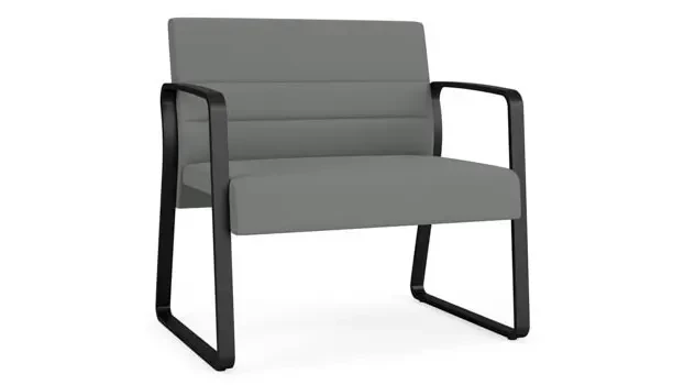 Asteroid Open House Fabric / Black Steel Finish