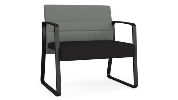 Asteroid Open House Fabric / Black Open House Fabric / Black Steel Finish