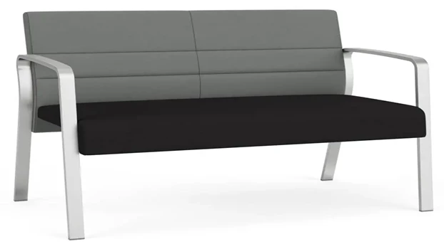 Asteroid Open House Fabric / Black Open House Fabric / Silver Finish