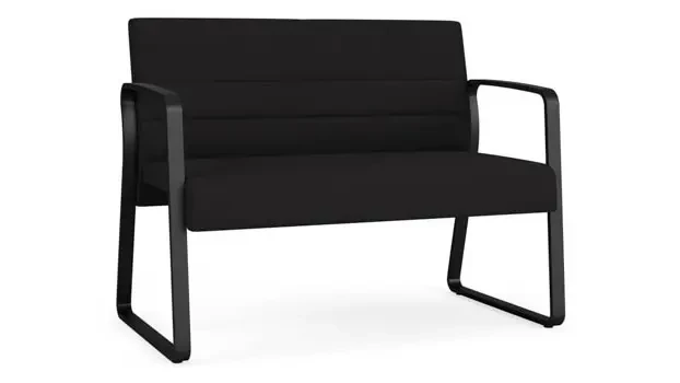 Black Open House Fabric / Black Steel Finish