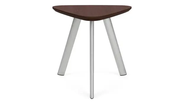 Silver Frame / Cocoa Walnut Tabletop