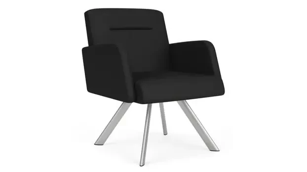 Dillon Black / Silver Frame