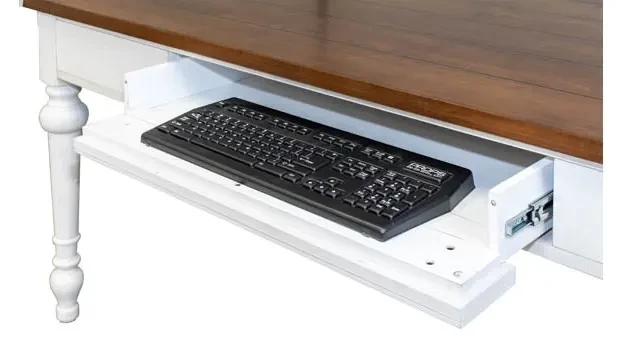 Desk Drop Front Keyboard Detail