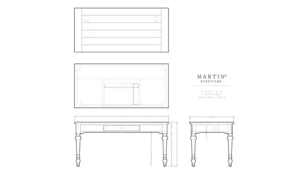 Writing Desk Dimensions