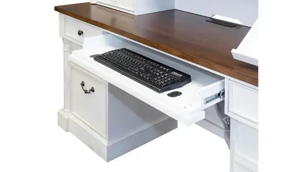 Drop Front Keyboard Detail