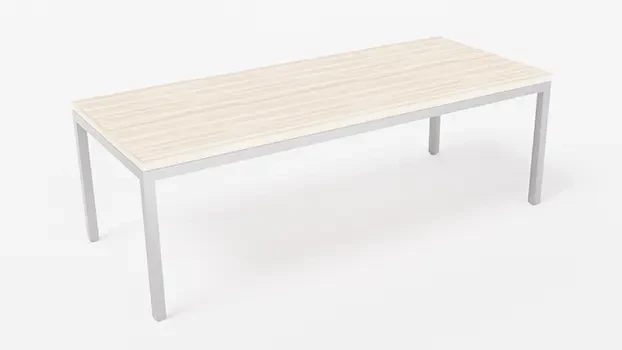 Desert Walnut / Silver Legs