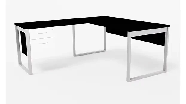 Black - Left Return / Two-Tone File