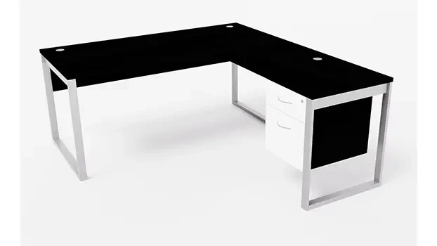 Black - Right Return / Two-Tone File