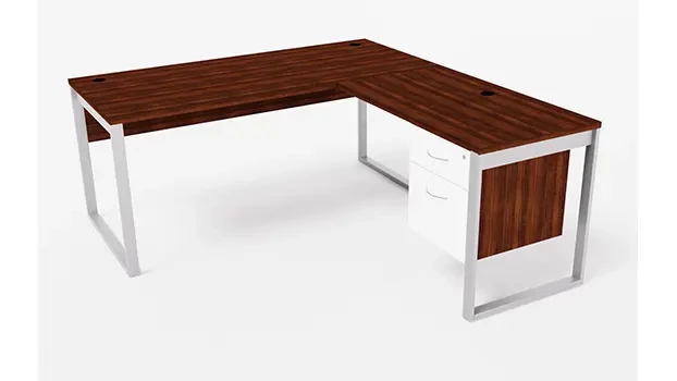 Colombian Walnut - Right Return / Two-Tone File