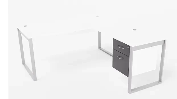 White - Right Return / Two-Tone File