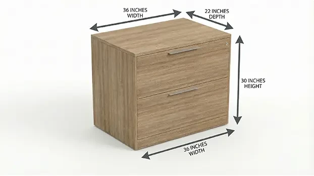 Aged Oak - Dimensions