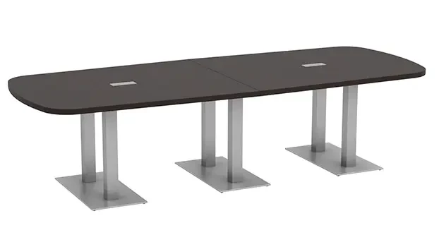 Espresso / Silver Base