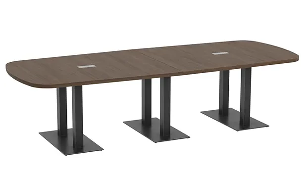 Modern Walnut / Black Base