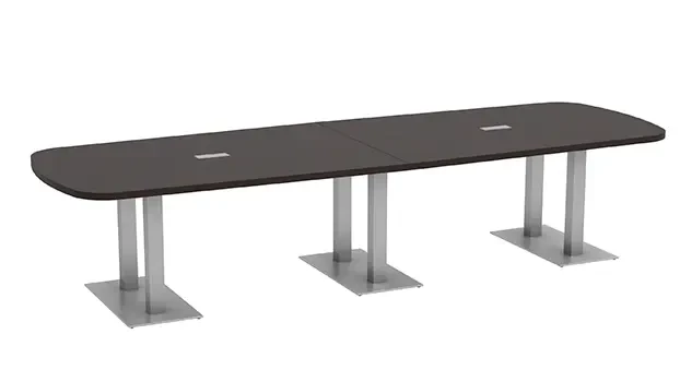 Espresso / Silver Base