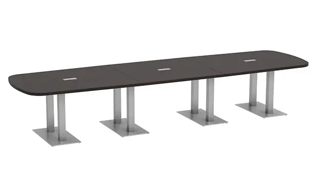 Espresso / Silver Base