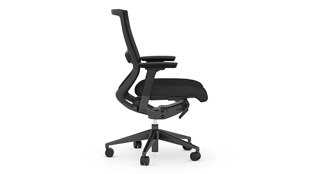 Black Frame - Black Seat - Side View