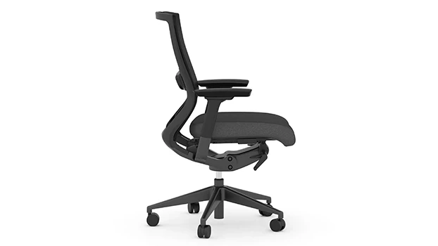 Black Frame - Grey Seat - Side View