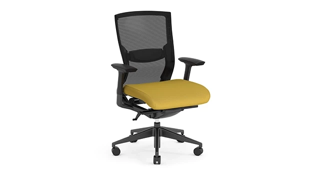 Black Frame - Mustard Seat