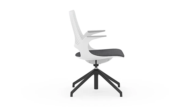Side View - Assembled with included glides
