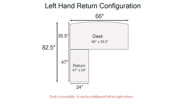 Left Return Illustration
