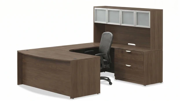 Modern Walnut - Right Return