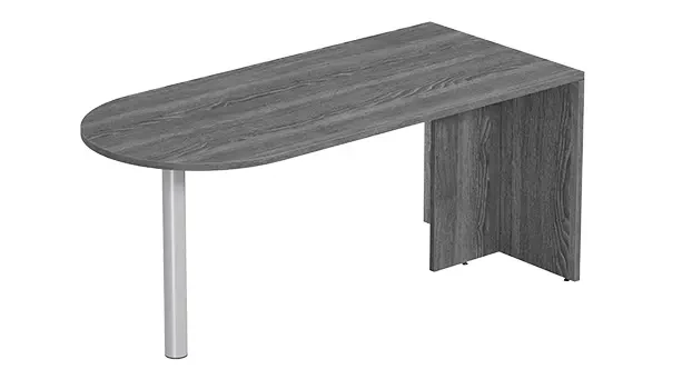 Newport Gray - Silver Leg