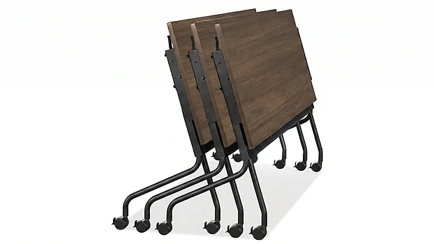 Modern Walnut / Black Legs