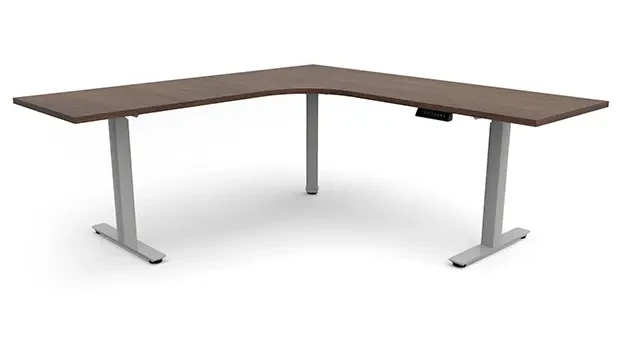 Modern Walnut / Silver / Right Return