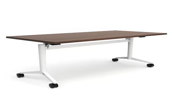 Modern Walnut / White Base