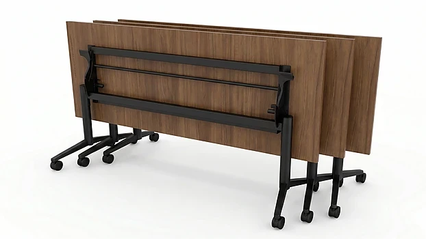Modern Walnut / Black Base