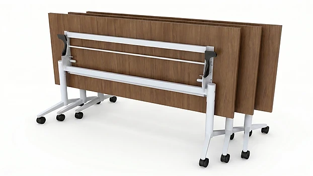 Modern Walnut / White Base