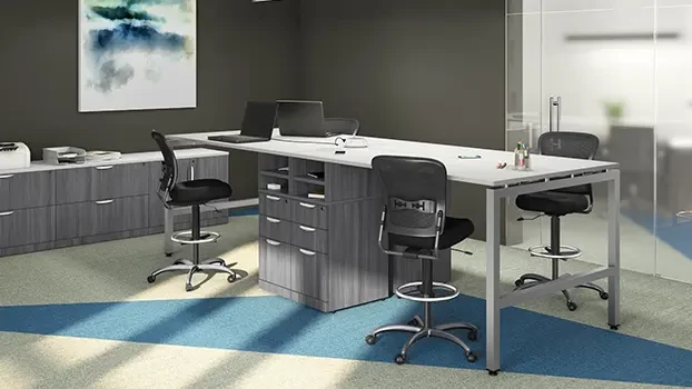 Storage Cabinet in use