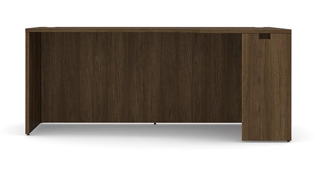 Modern Walnut Back View