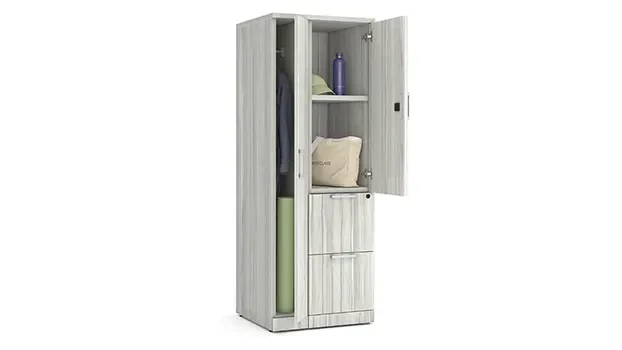 Open View - Wardrobe Assembled Left Side