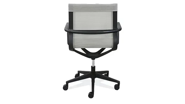 Silver Mesh Back View