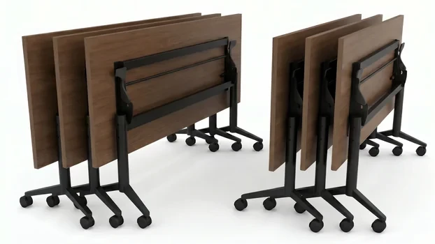 Modern Walnut / Black Base