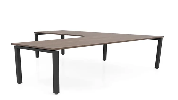 Modern Walnut / Black / Left Return