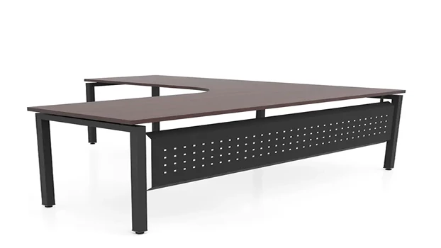 Mahogany / Black / Left Return