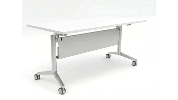 White / Silver Base