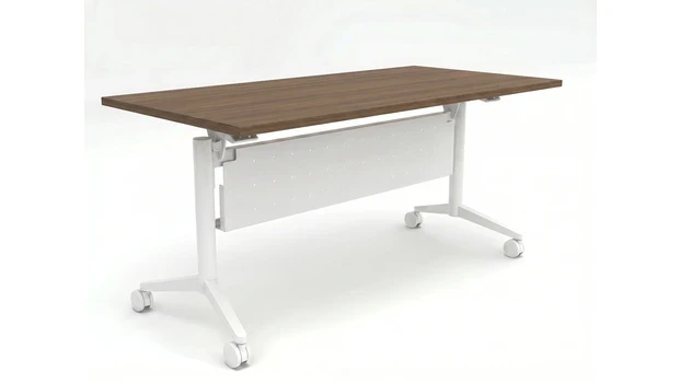 Modern Walnut / White Base