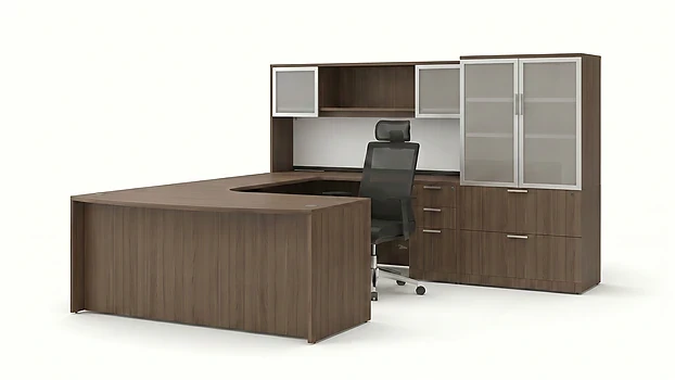 Modern Walnut - Right Return