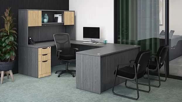 Newport Gray / Aspen Doors-Pedestals