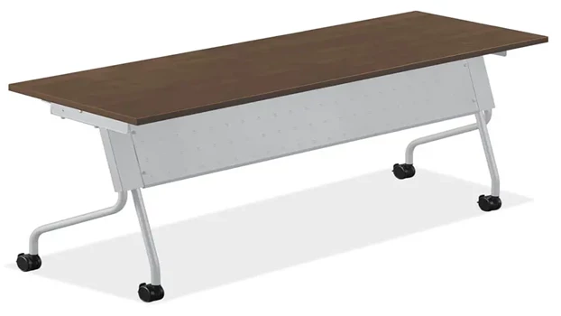 Modern Walnut / Silver Legs