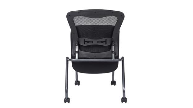 Rear View - Seat in Nesting Position