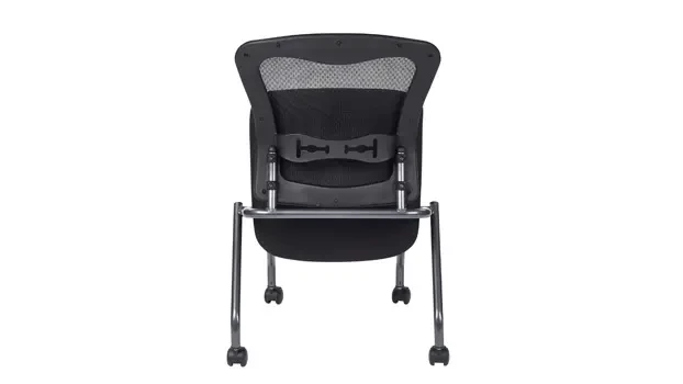 Rear View - Seat in Nesting Position