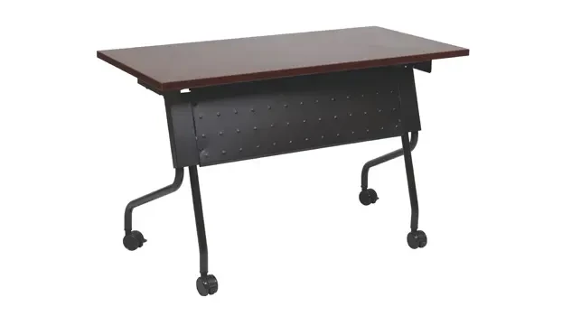 Mahogany Top / Black Base