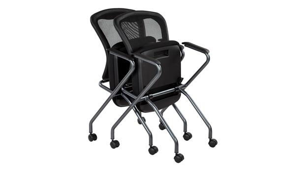 Multiple Chairs in Nesting Position
